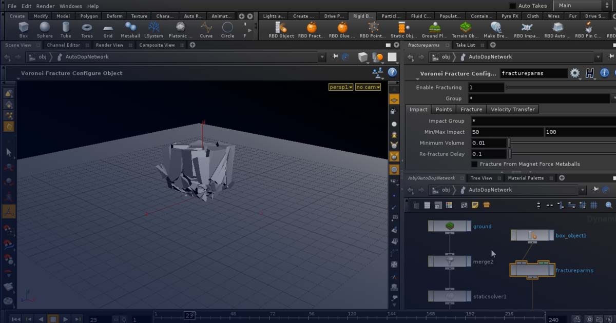 SideFX Houdini Tutorial - Chapter 2