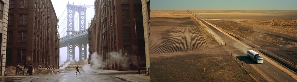 Extreme Long Shot Technique: Emphasis is on the environment and location rather than the subject itself