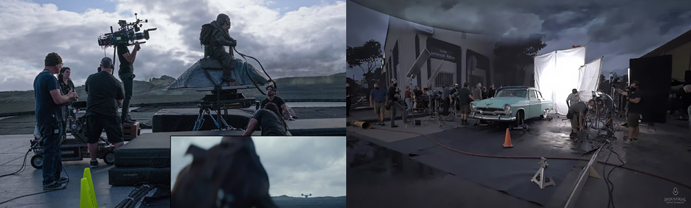 Stagecraft technology, a complement to chromakey in vfx