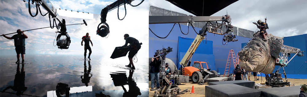 LED Volume or Stagecraft technology, an alternative to chromakey screens