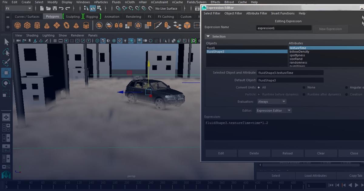 Comprehensive Fluid Simulation Training in Maya