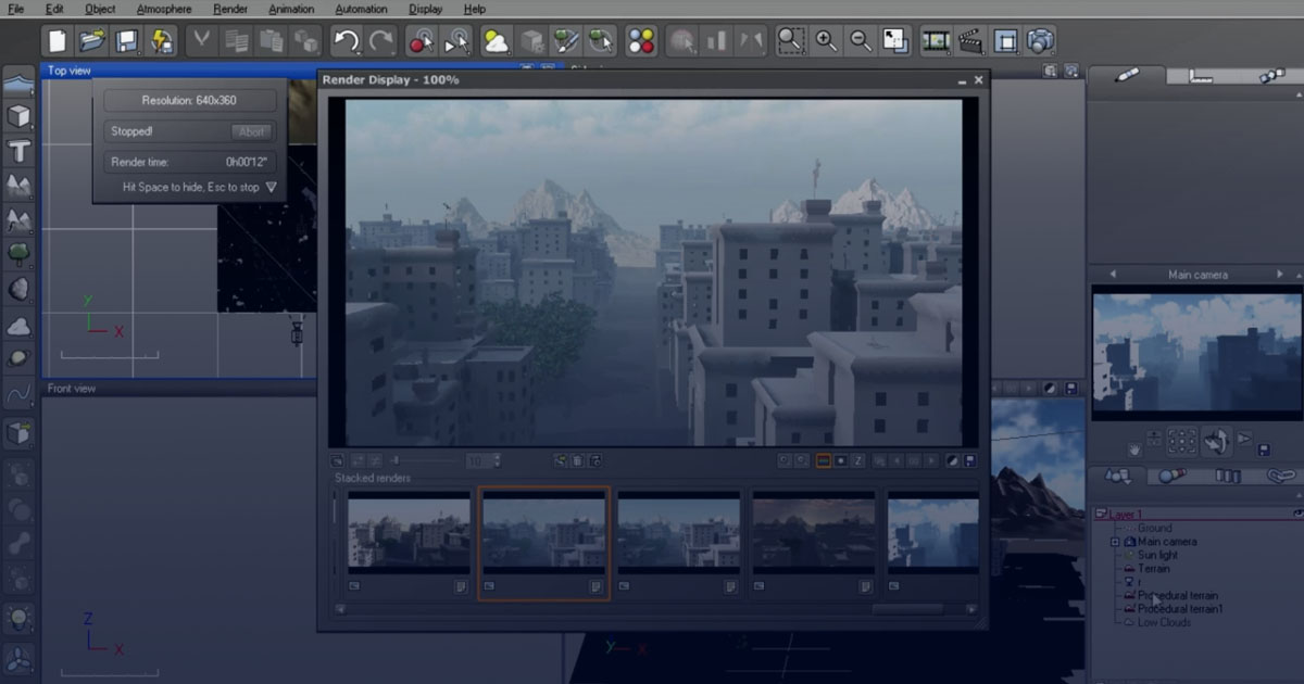 How to build a city in Vue with the Populate technique